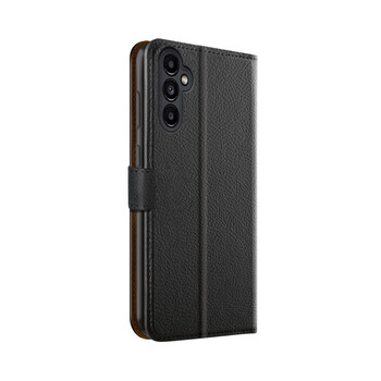 Samsung Galaxy A54 5G Slim Wallet Case Leder Tasche (53279) - Schwarz