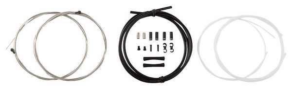 Kit Câbles et Gaine pour Freins Route Jagwire Road Elite Sealed Brake Blanc