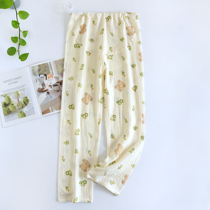 MelMount - Pyjamabroek met patroon