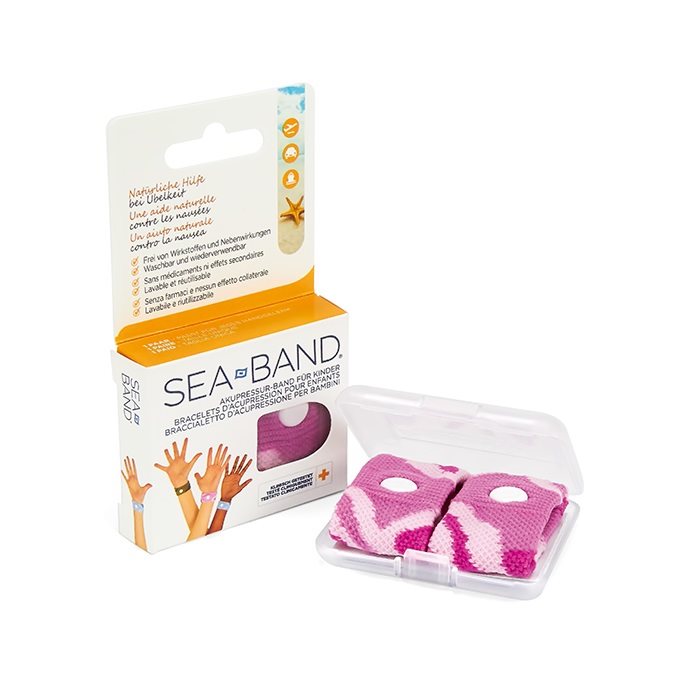 SEA-BAND Akupressurband<br>1 Paar, Kinder pink