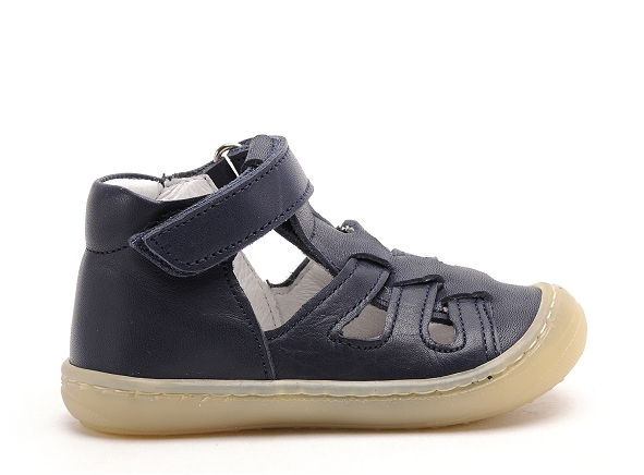 Bellamy nu pieds bebe flexi bel lopp bleu