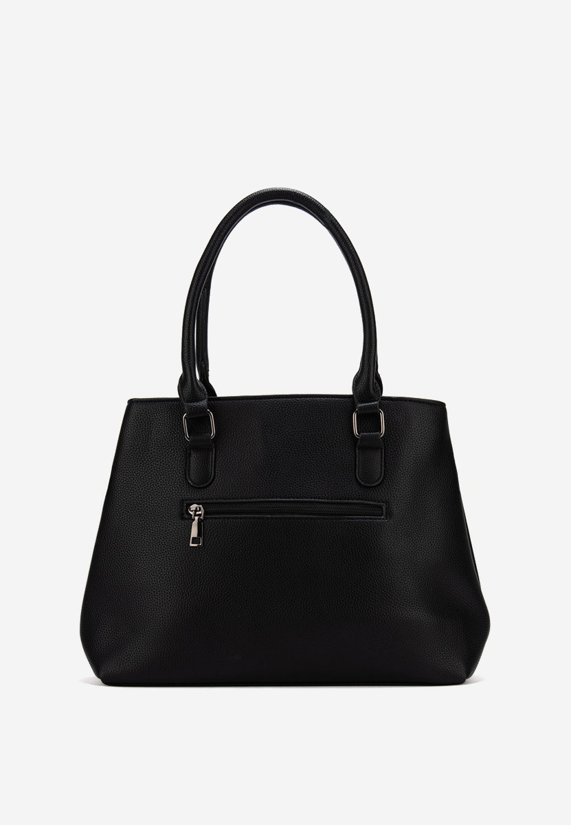Sac à main noire Hamsa