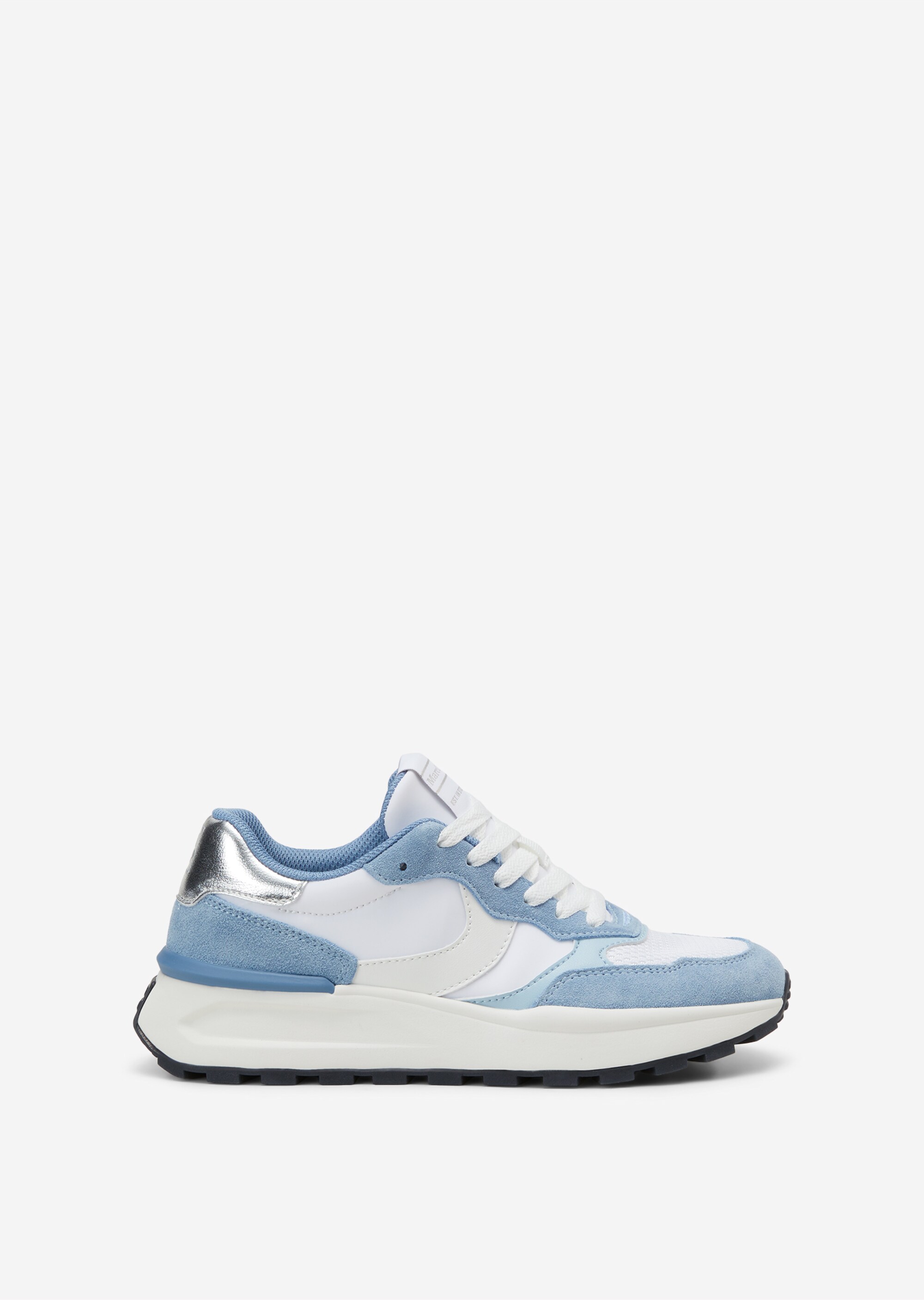 Sneaker mit Metallic-Details