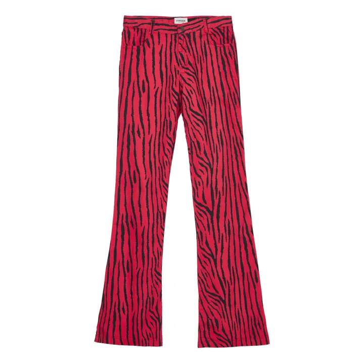 Finger in the nose Jean Flare Amy | Rouge