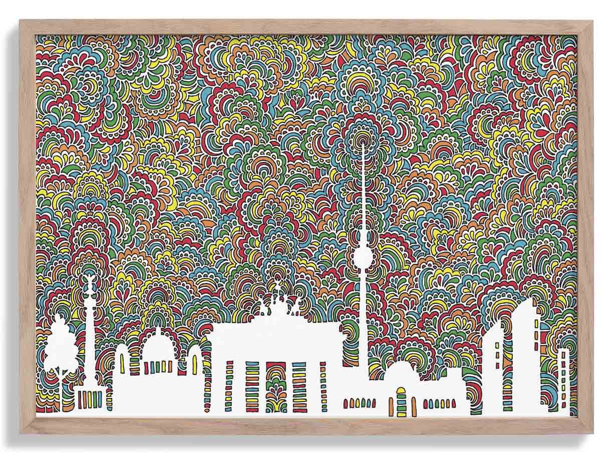 Berliner Skyline von Kaitlyn Parker