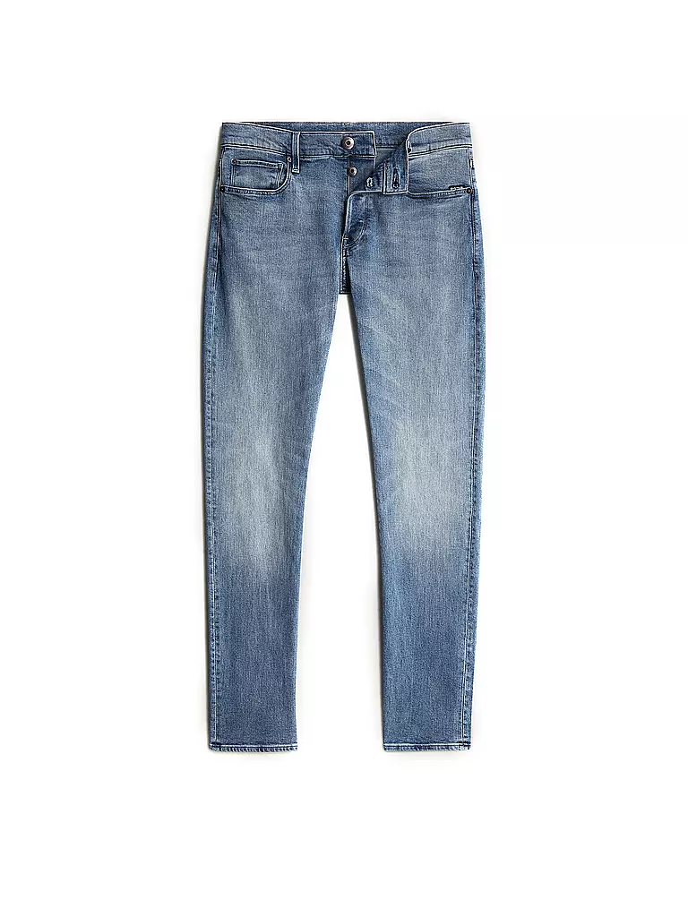 G-STAR RAW Jeans Regular Tapered Fit 3301 blau