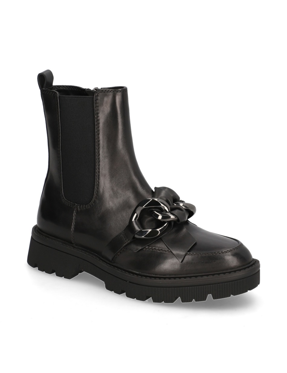 Glattleder Chelsea Boot
