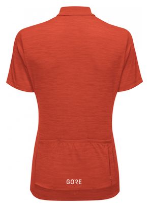 Maillot Manches Courtes Femme Gore Wear C3 Orange