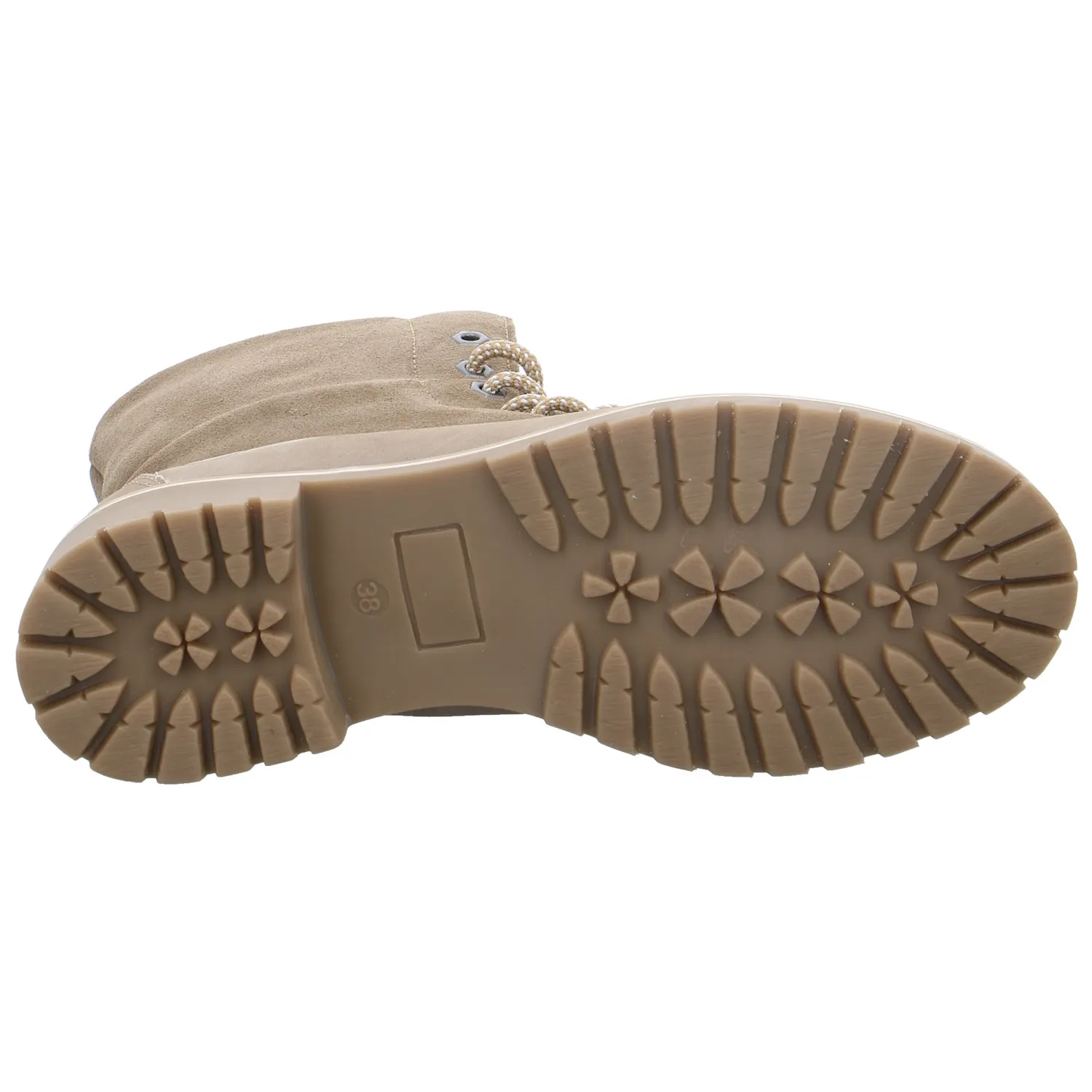 SCHUHENGEL Boot Taupe Leder