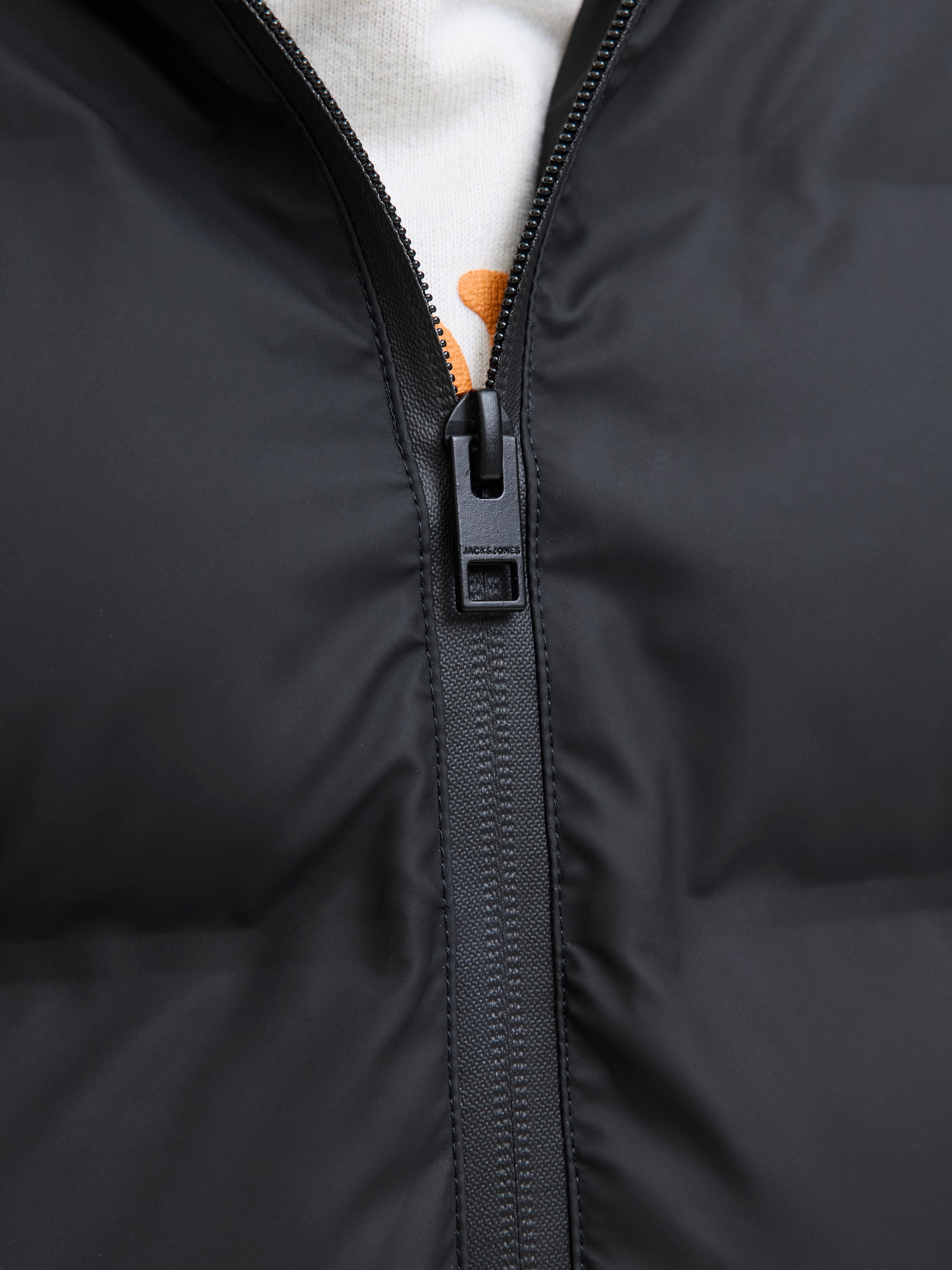 Jack & Jones Junior Steppjacke »JJELEMENTS PU PUFFER JNR« mit Kapuze