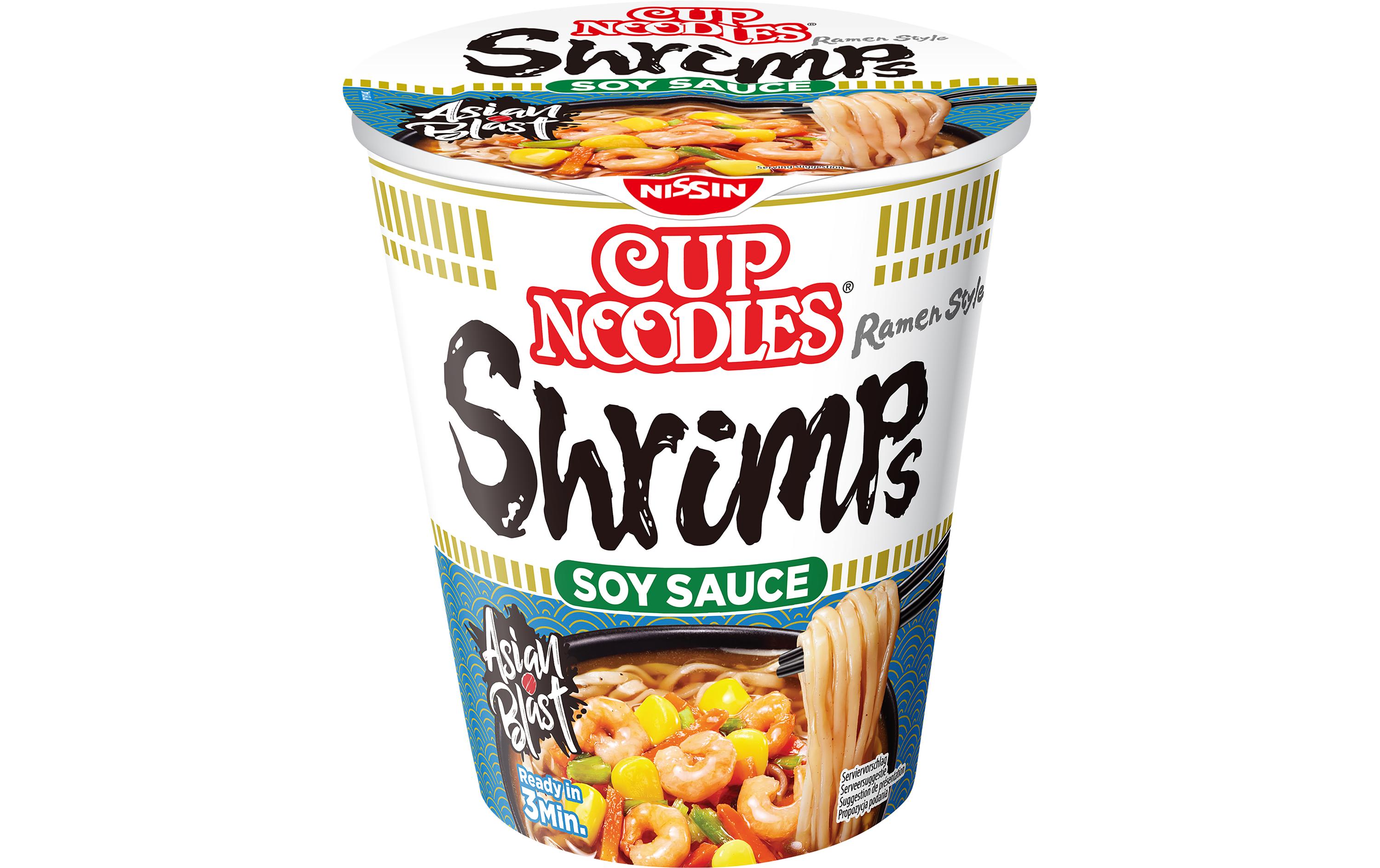 Cup Noodles Shrimps 63 gSuppe mit Instantnudeln