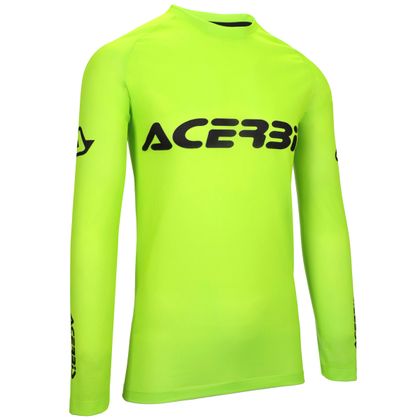 Maillot cross Acerbis J-WINDY VENT LIMELIGHT 2024 - Vert / Noir