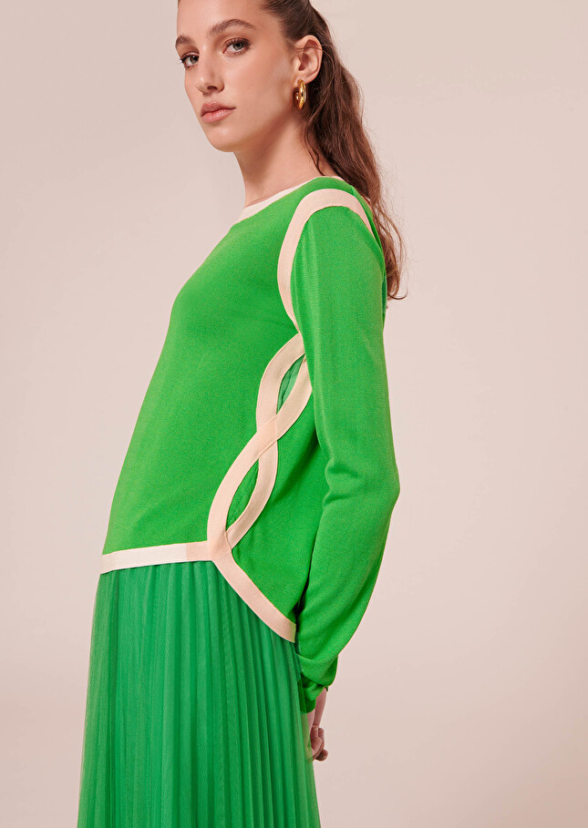 Pull Ponamavert en coton