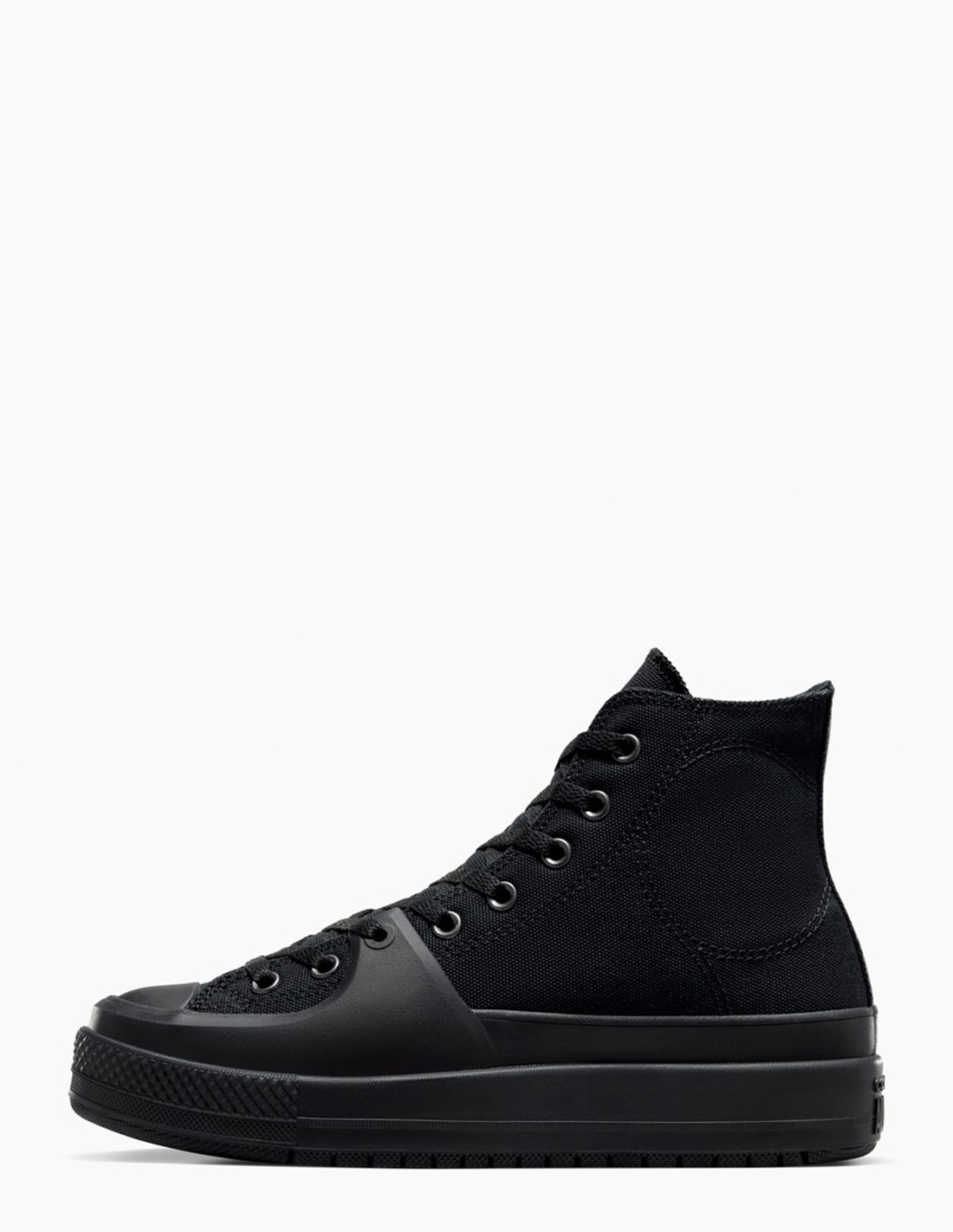 converse Sneakers Montantes Femme Ctas Construct Hi Black/Black/Black