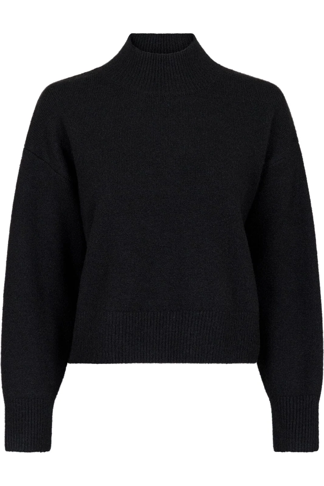 Neo Noir Paulina Knit Blouse black