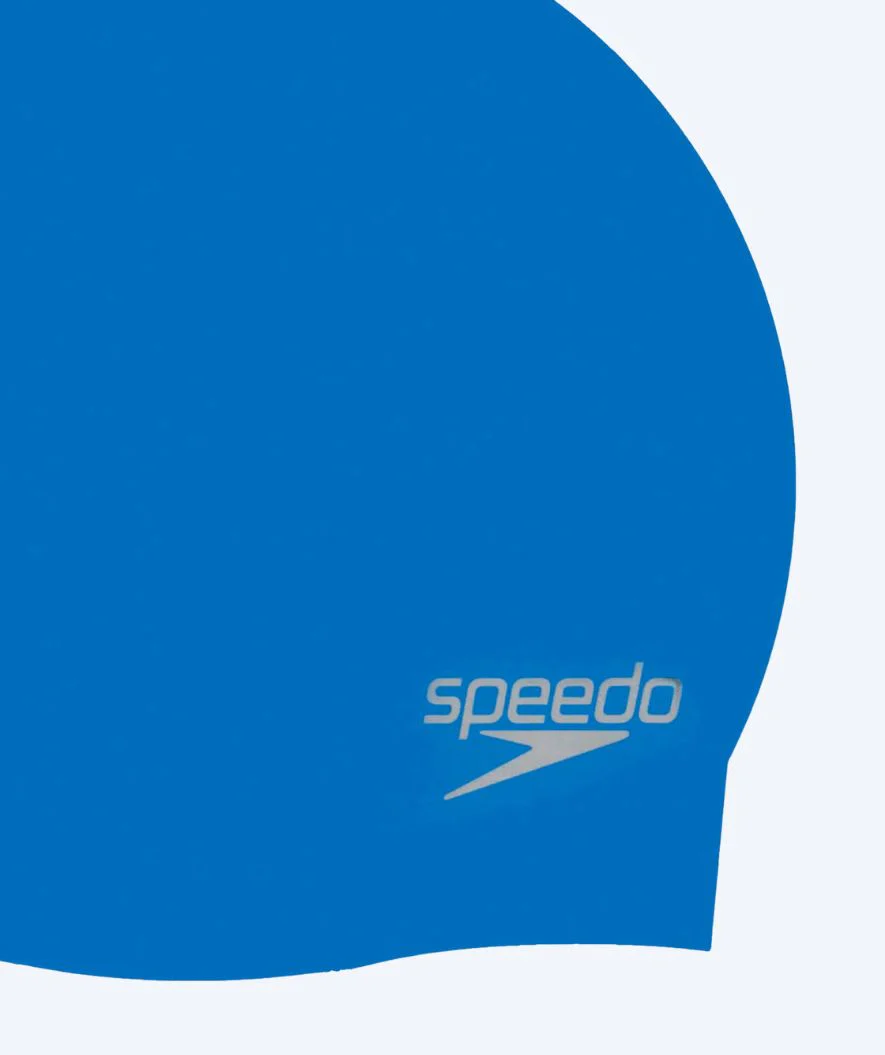 Speedo badehætte - Plain Moulded - Blå