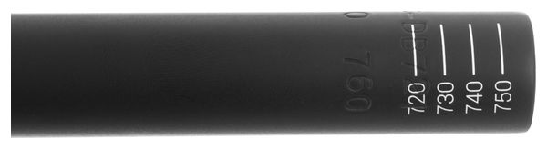 Cintre Relevé Neatt Oxygen 760 mm Noir Mat