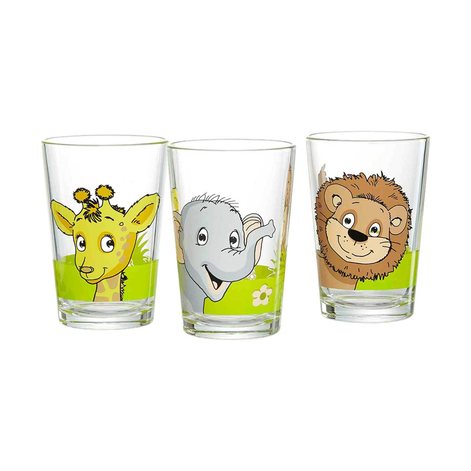 Ritzenhoff & Breker Kindergläser Dschungeltiere 205 ml 24er Set