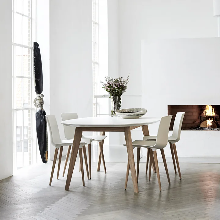Andersen Furniture - DK10 Ausziehtisch oval, Eiche geölt