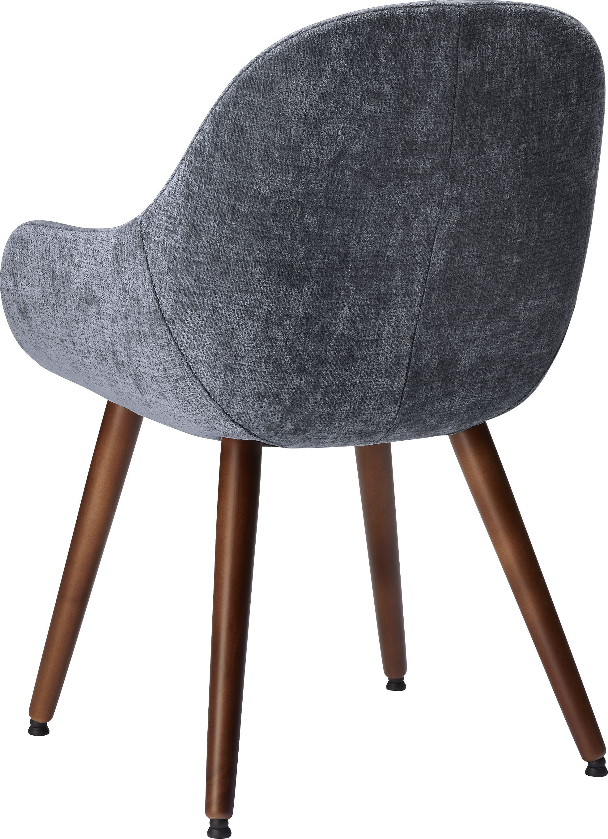 LAYLA Stuhl - Schiefer / B: 56.0 cm x T: 60.0 cm x H: 84.0 cm