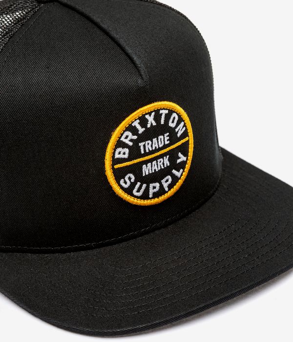 Brixton Oath Trucker Cap (black black)