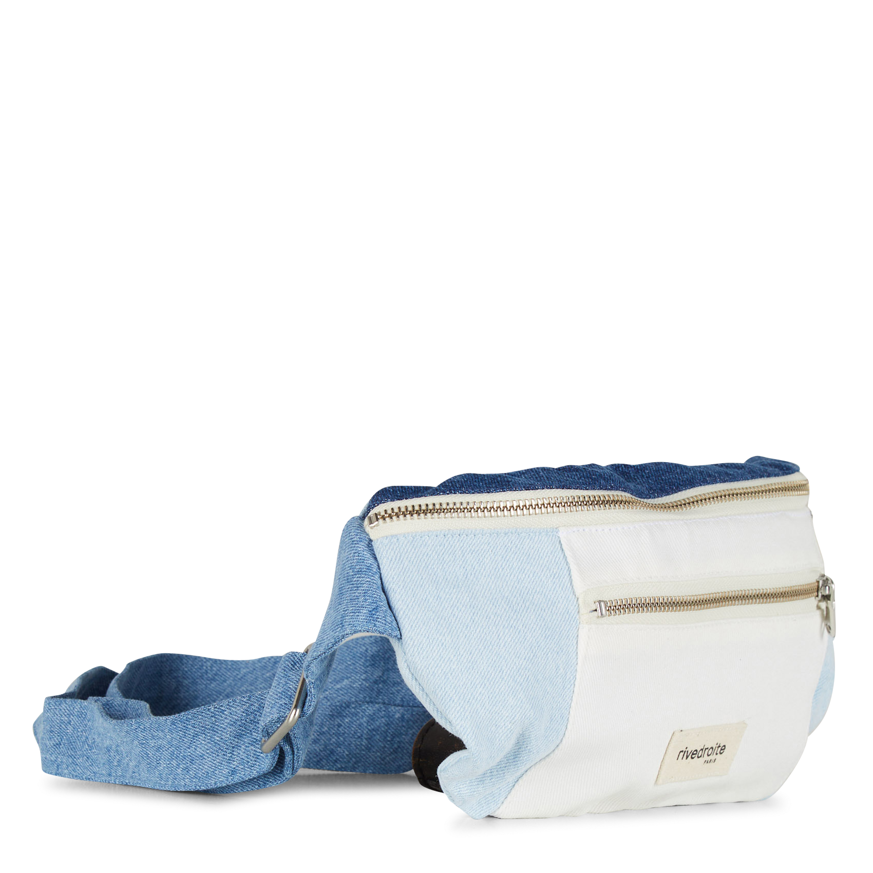 ORSEL - Sac banane en coton recyclé | Multicolore
