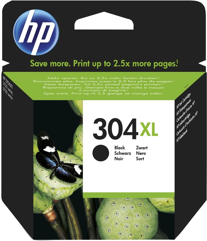 HP 304XL Tintenpatrone, schwarz