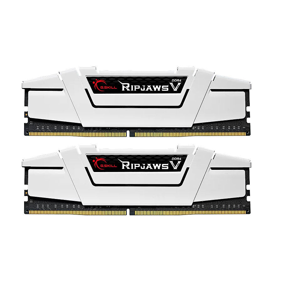 G.Skill Ripjaws V White - 2 x 16 Go (32 Go) - DDR4 3600 MHz - CL18