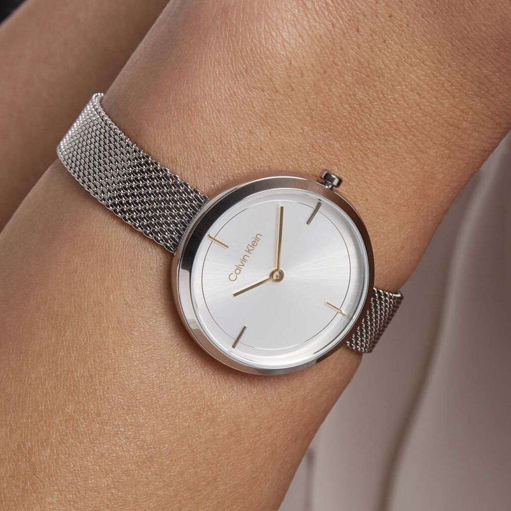 Montre Calvin Klein Beam Argenté