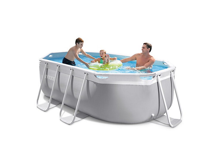 Piscine tubulaire Baltik rectangulaire Intex 3x2x0,84m