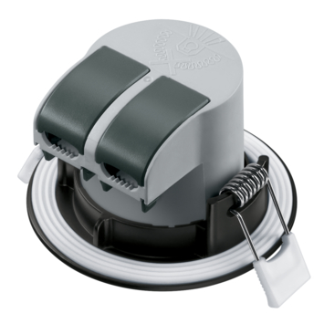 Philips inbouwspot Dive 3-pack zwart 5,5W IP65