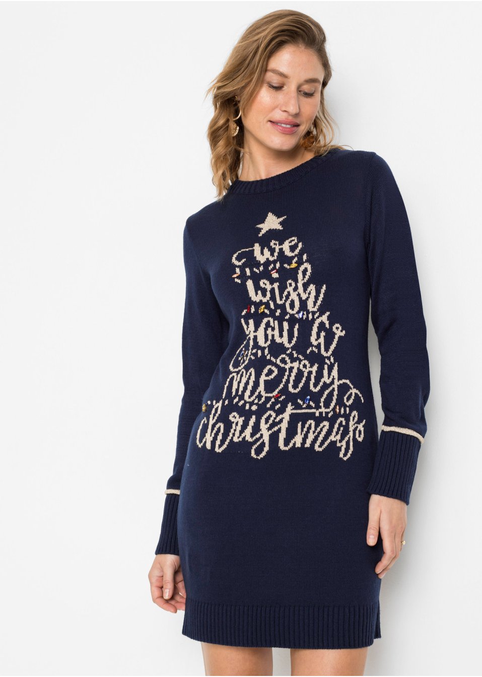 Robe en maille de Noël