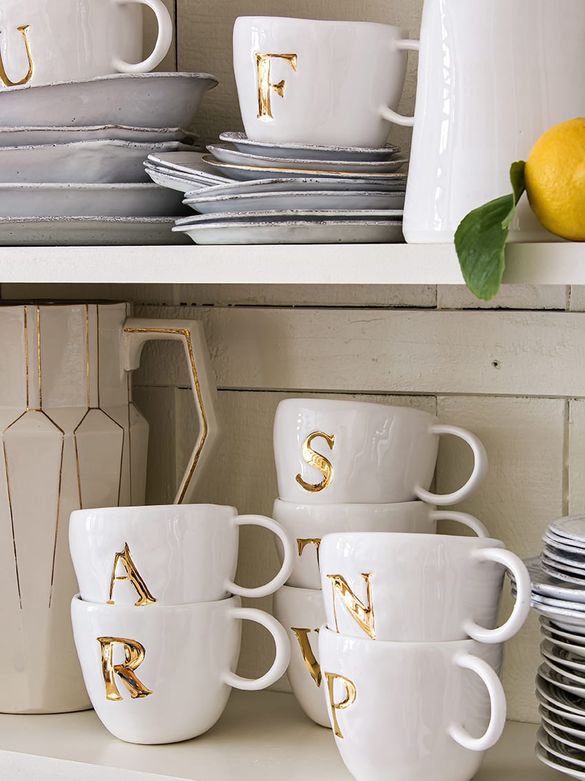 Sézane Maison - Mug Appolline - Lettre S - LES COMPOSANTES/DÉCOUVRIR 5906736