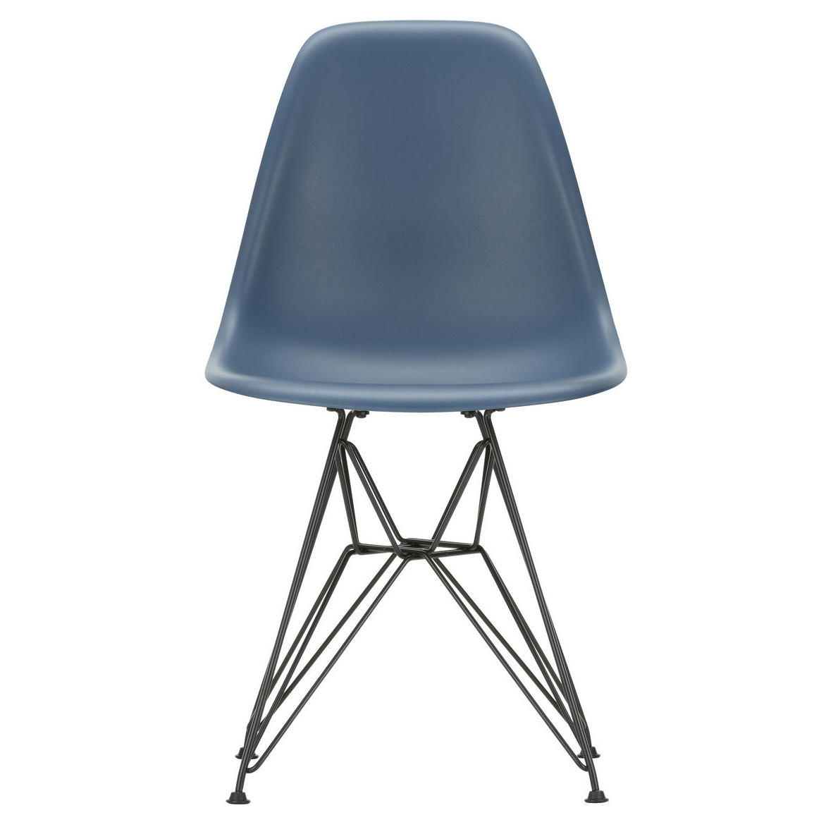 Eetkamerstoel DSR Sea blue RE zwart