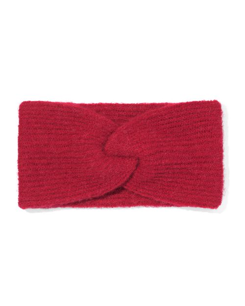 bandeau torsadé avec laine