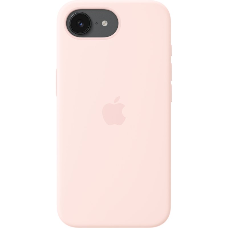 Apple Coque en silicone avec MagSafe pour iPhone 17e - Rose pastel