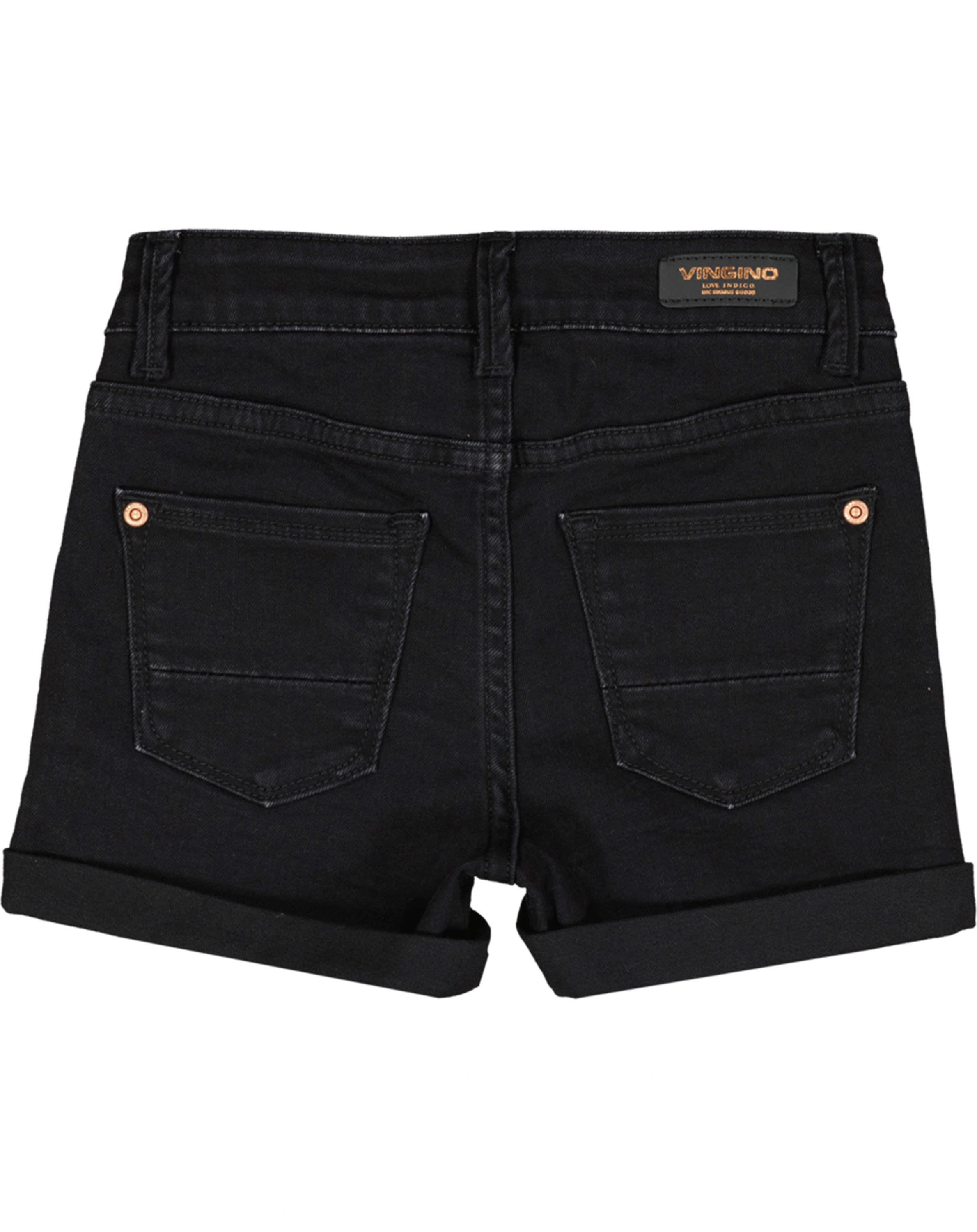 Jeans-Shorts DAIZY in black
