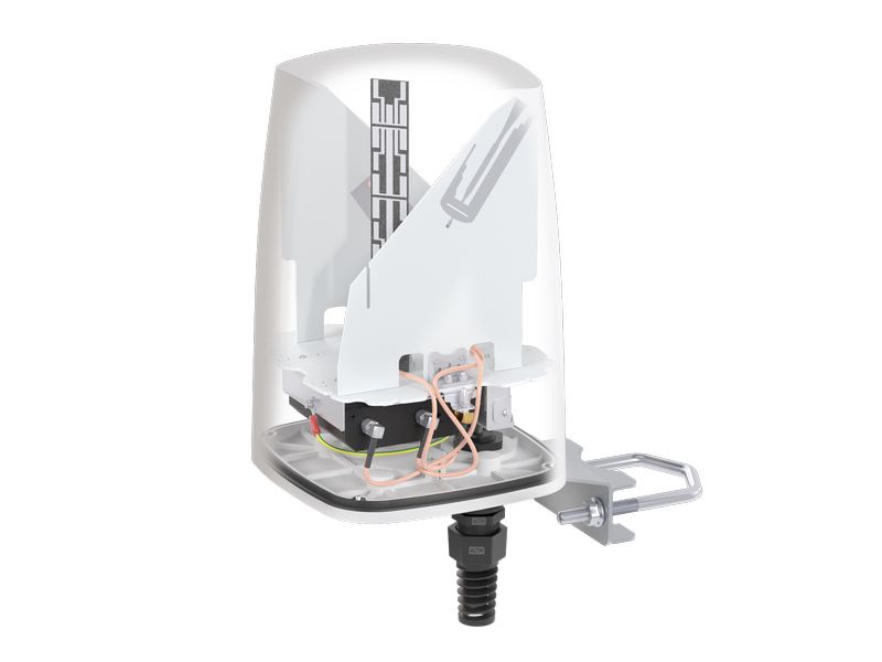 QuWireless 5G/LTE-Antenne QuSpot RP-SMA/SMA 7.5 dBi Rundstr Omnidirektionale 5G/LTE Antenne ver. Global für Teltonika RUT271, RUT260, RUT241, RUT240 oder RUT200 Router