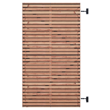 Tuinpoort Andalusië douglas hout horizontaal 178 x 99 cm