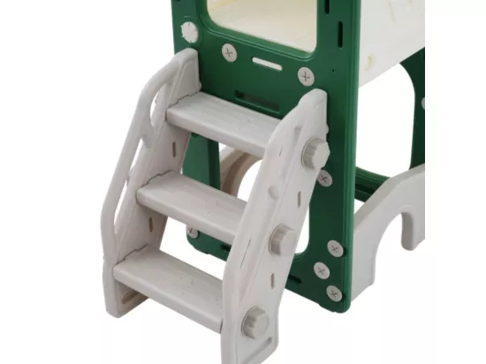 Toboggan 10 en 1 pour enfants - Jeu d'escalade multifonction