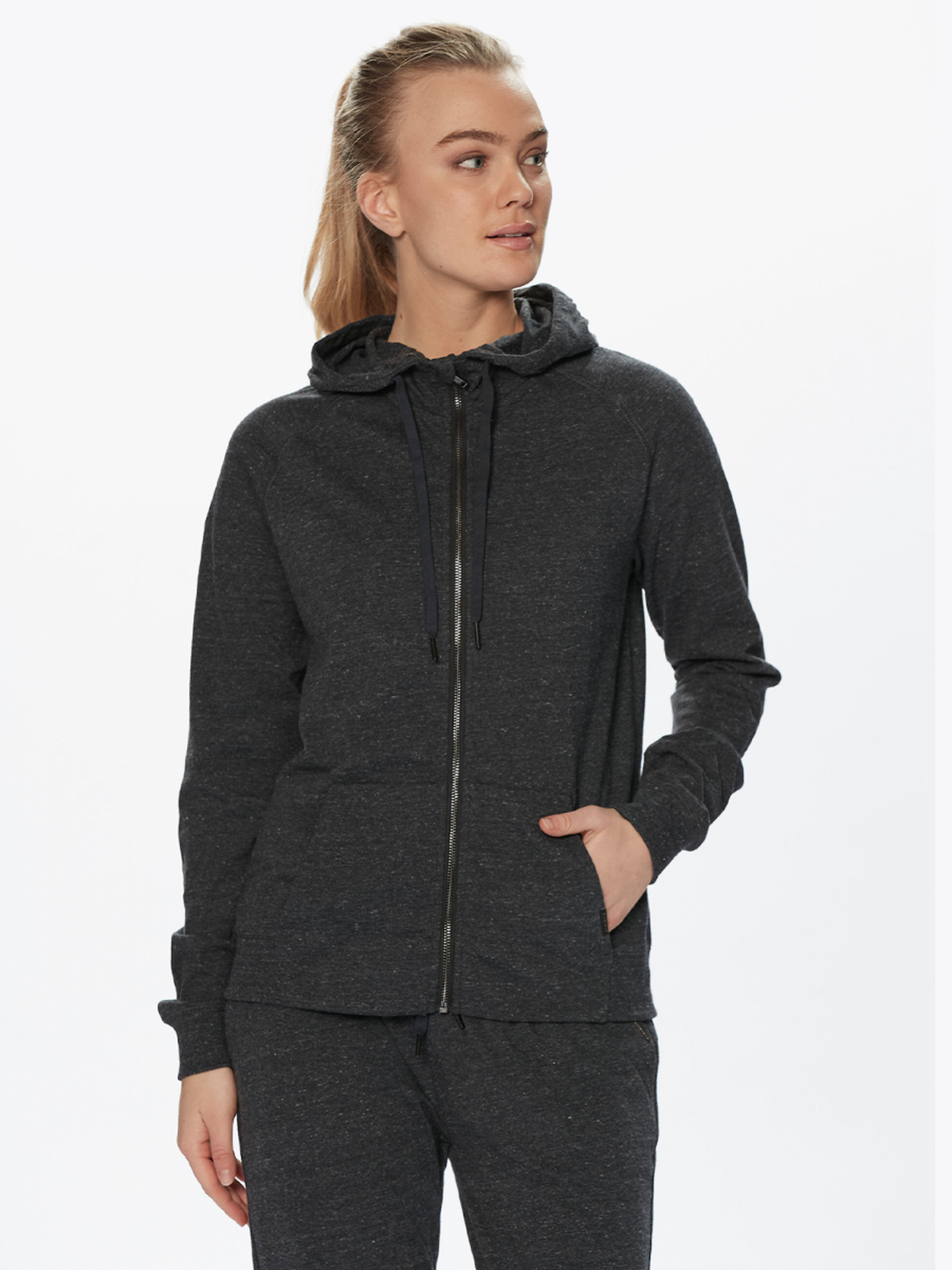 Chestine Melange Sweat Hoody