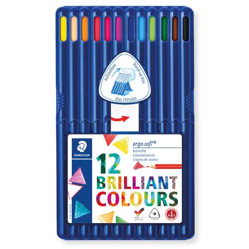 STAEDTLER® ergosoft® dreieckige Farbstifte, Sets