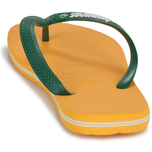 Havaianas - BRASIL LOGO - Jaune / Vert