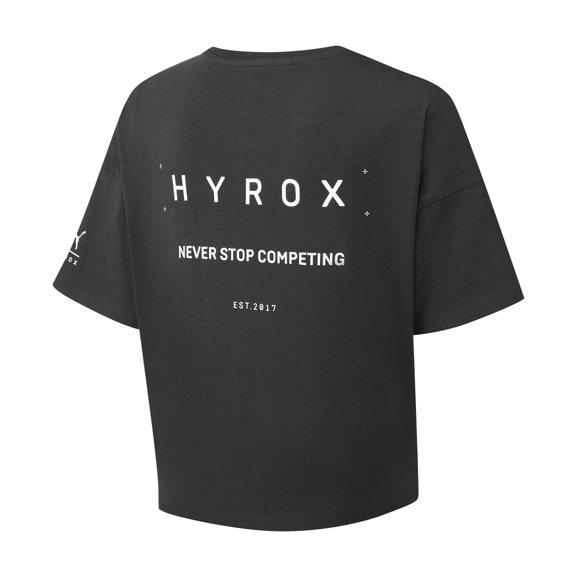 Puma x HYROX World Cropped T shirt Adults