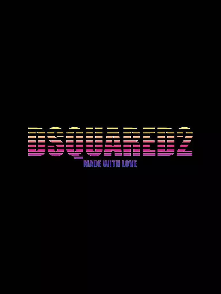 DSQUARED2 T-Shirt schwarz