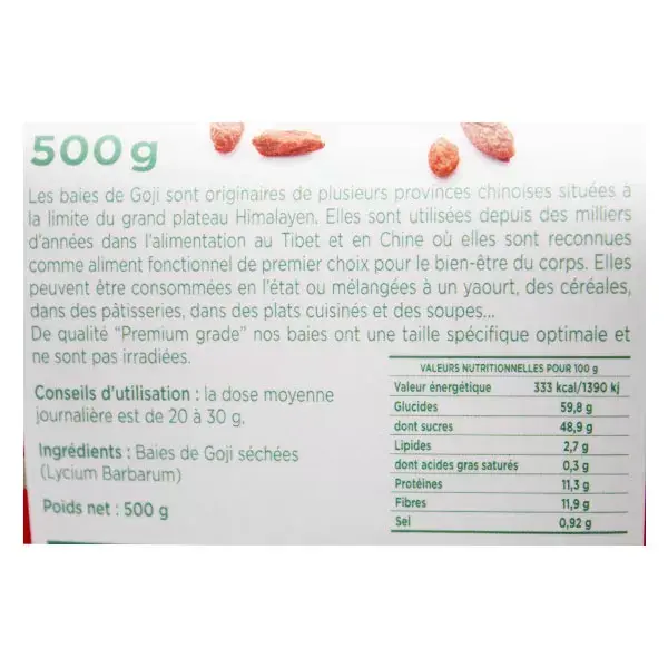 Exopharm Goji Premium 500g
