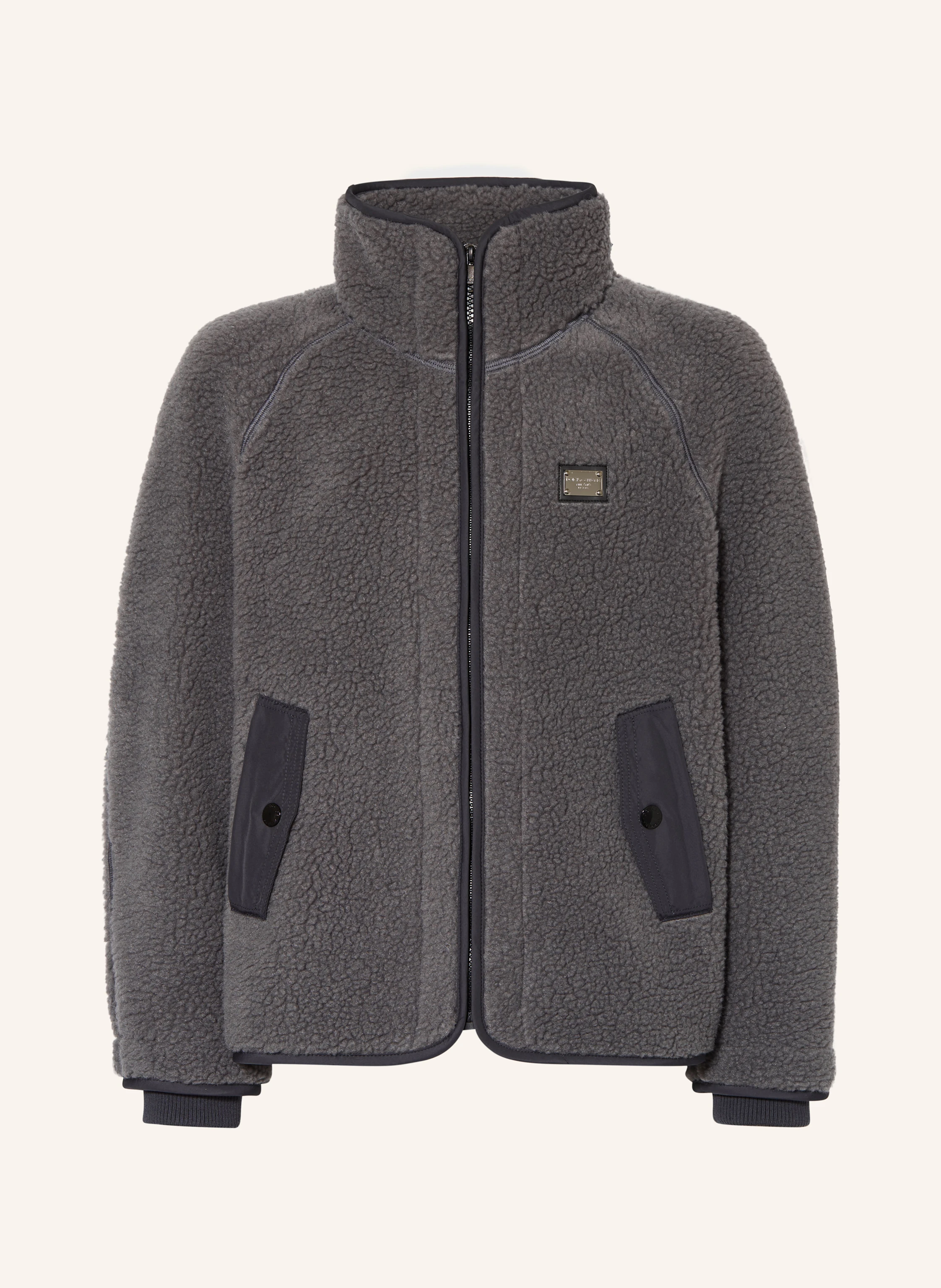 DOLCE & GABBANA Teddyfell-Overjacket