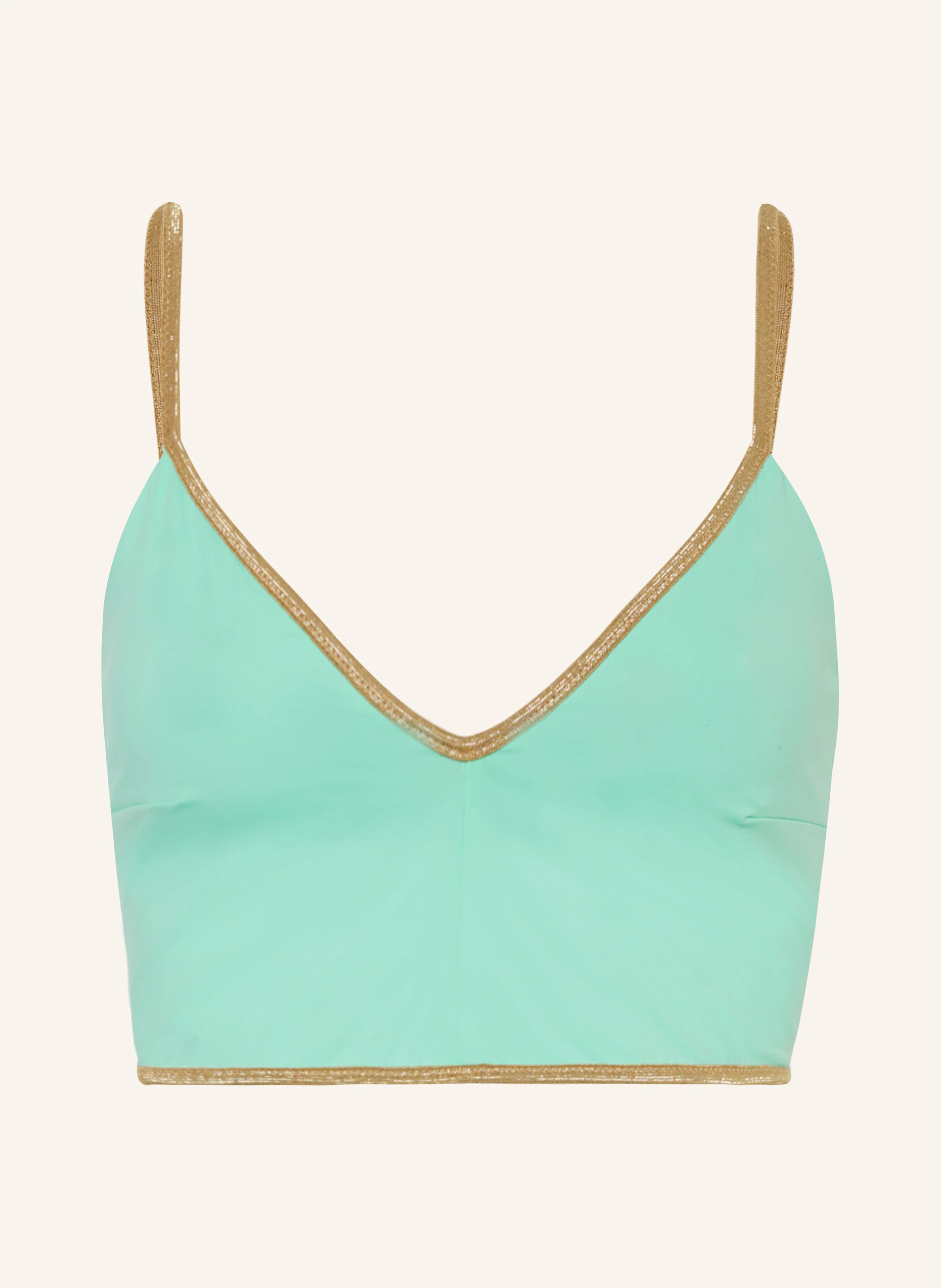 MYMARINI Bustier-Bikini-Top VACATION TOP SHINE zum Wenden mit UV-Schutz 50+