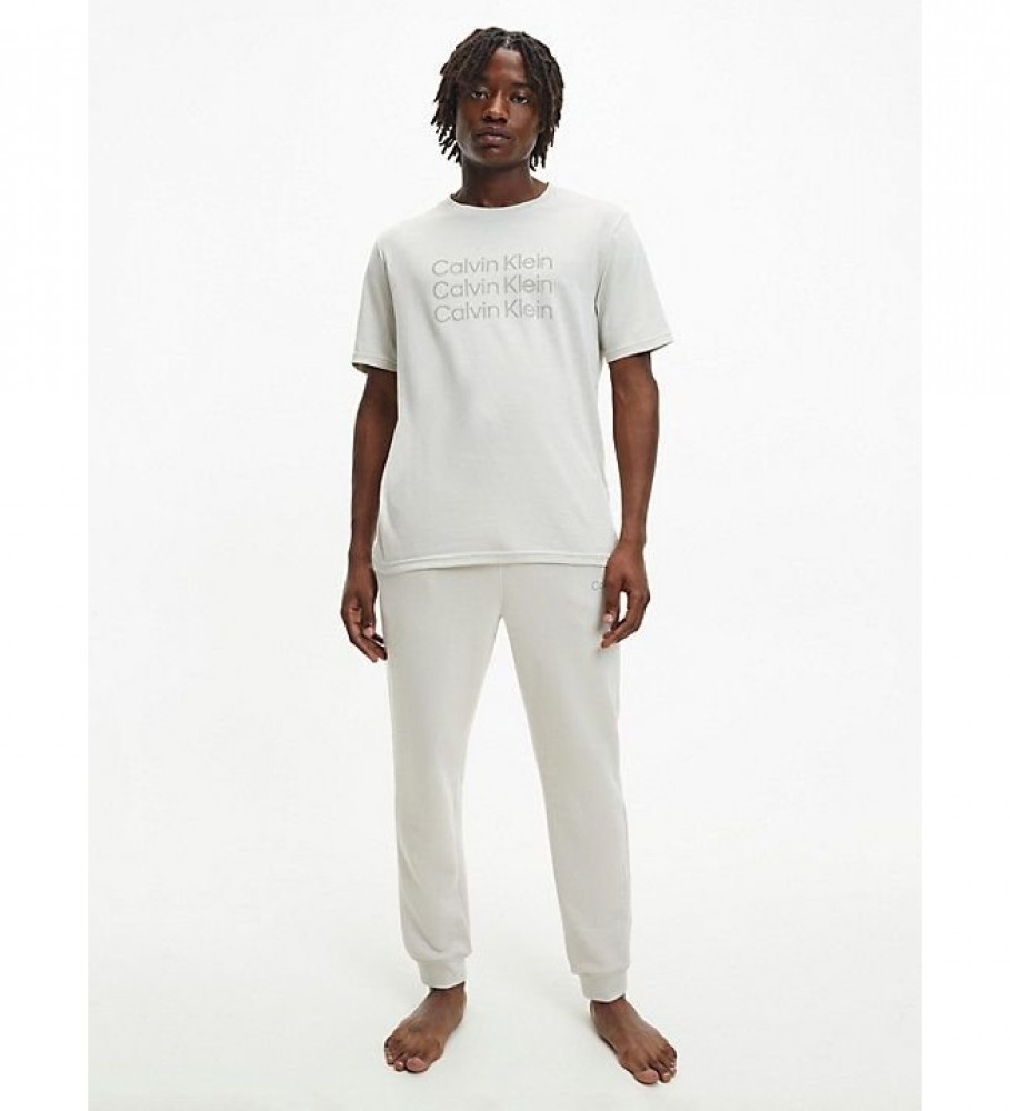 Camiseta Calvin Klein Calvin Klein 3 off white