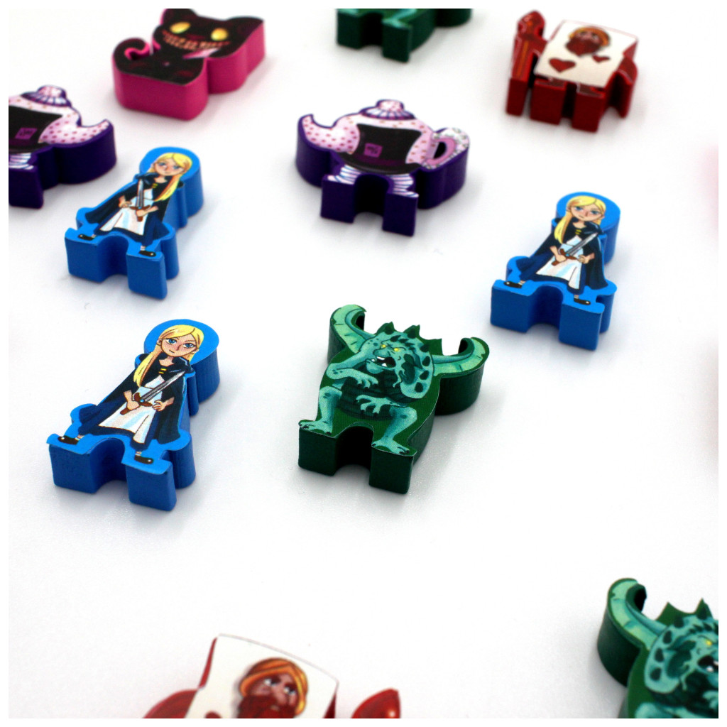 Wonderland's War Deluxe - Set d'autocollants